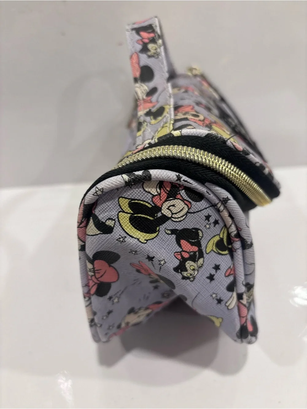 So Sweet! Minnie Print Purple handheld  Bag